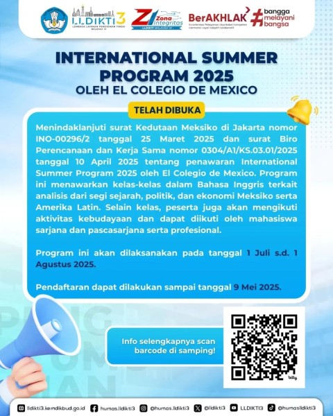 Международная летняя программа El Colegio De Mexico 2025