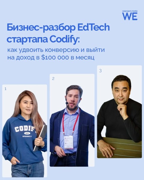 Бизнес-разбор EdTech стартапа Codify: «Как удвоить конверсию и выйти на доход в $100 000 в месяц»