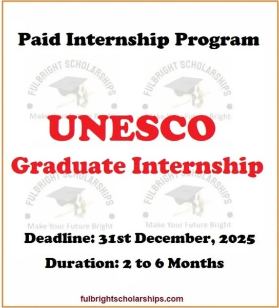 Программа стажировок UNESCO Graduate Internship 2025
