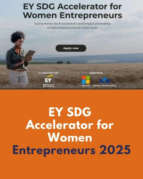 Программа EY SDG Accelerator for Women Entrepreneurs 2025
