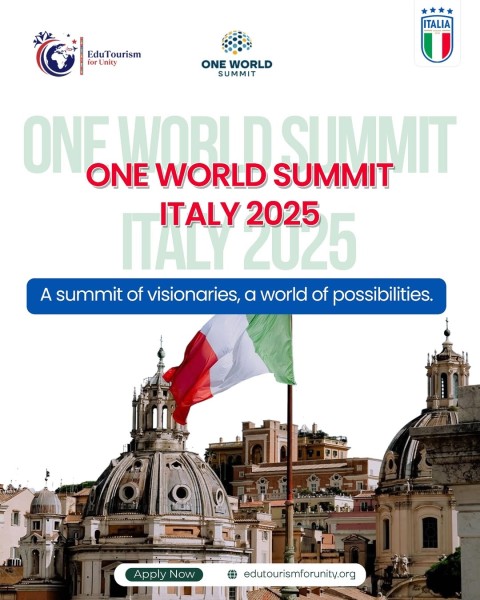 Программа стипендий One World Summit 2025 в Италии
