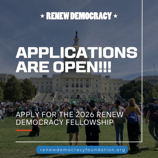 Программа стипендий ReNew Democracy Fellowship 2026 в США