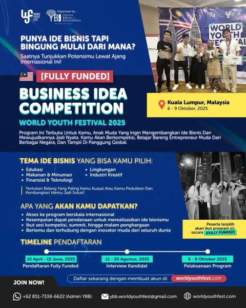 Конкурс Business Idea Competition 2025 в Малайзии