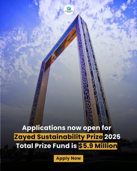 Конкурс Zayed Sustainability Prize 2025