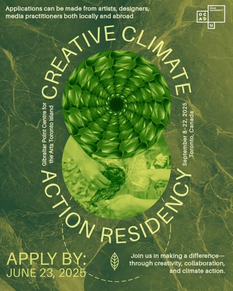 Резиденция Creative Climate Action Residency в Торонто