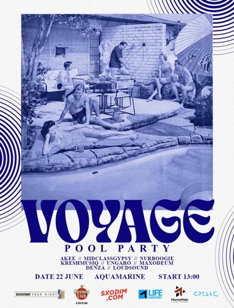 Voyage Pool Party в Алмате