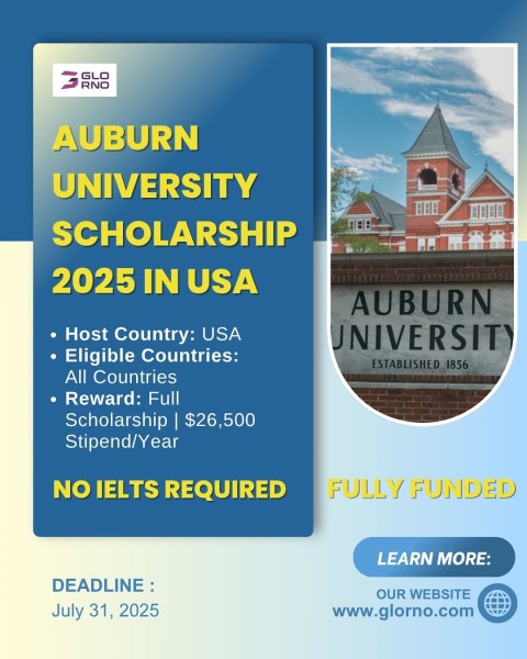 Программа стипендий Auburn University 2025 в США
