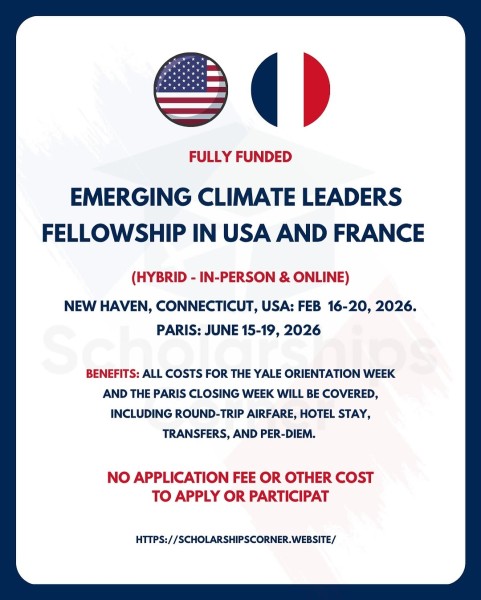 Emerging Climate Leaders Fellowship во Франции и США