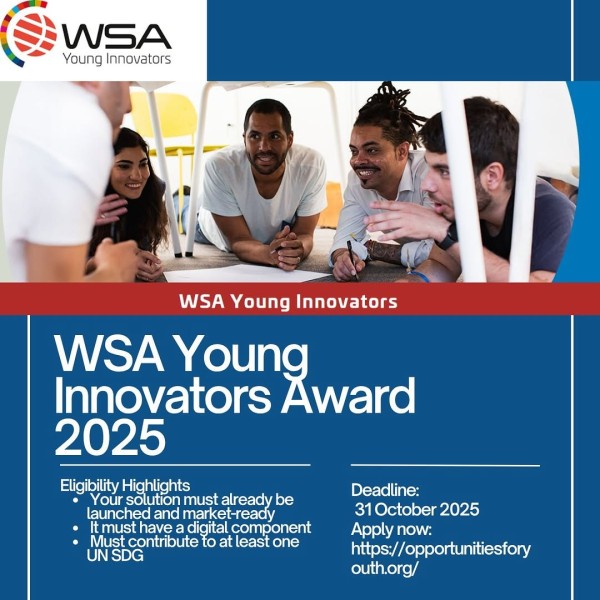 Премия WSA Young Innovators Award 2025