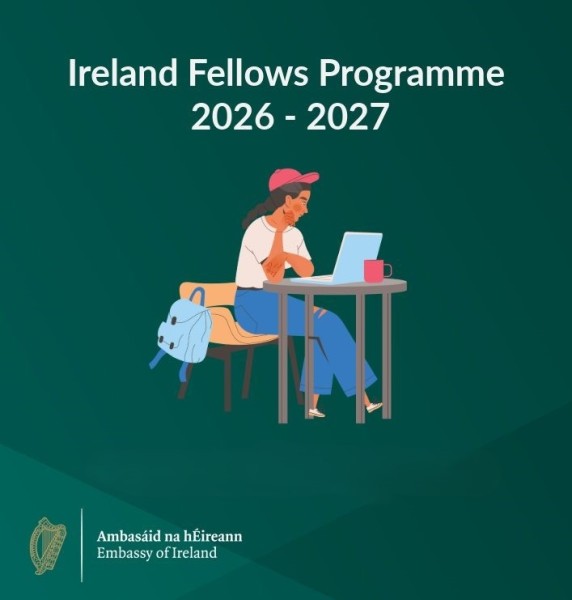 Программа стипендий Ireland Fellows Program 2026-2027