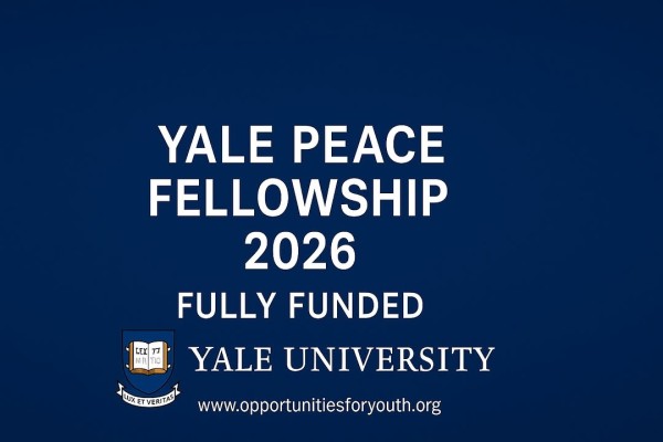 Программа стипендий Yale Peace Fellowship 2026