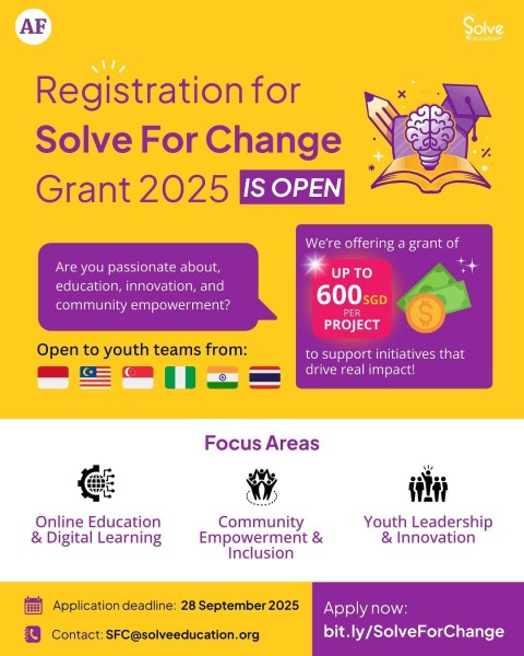 Программа грантов Solve for Change Grant 2025