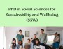 Программа PhD in Social Sciences for Sustainability and Wellbeing