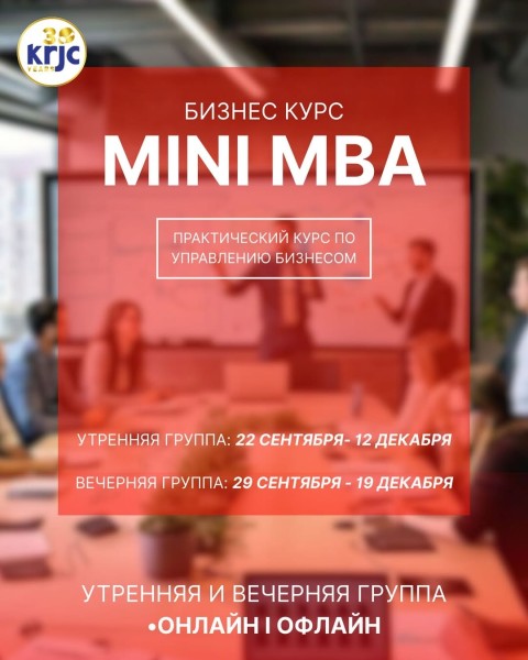 Mini MBA – Практический курс по управлению бизнесом