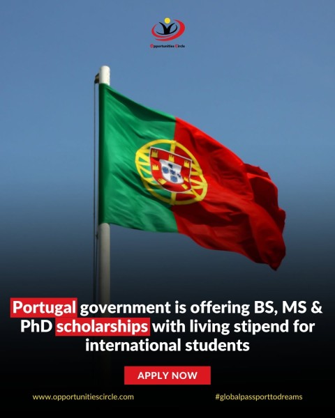 Программа стипендий Portugal Government Scholarships 2025-26 в Португалии