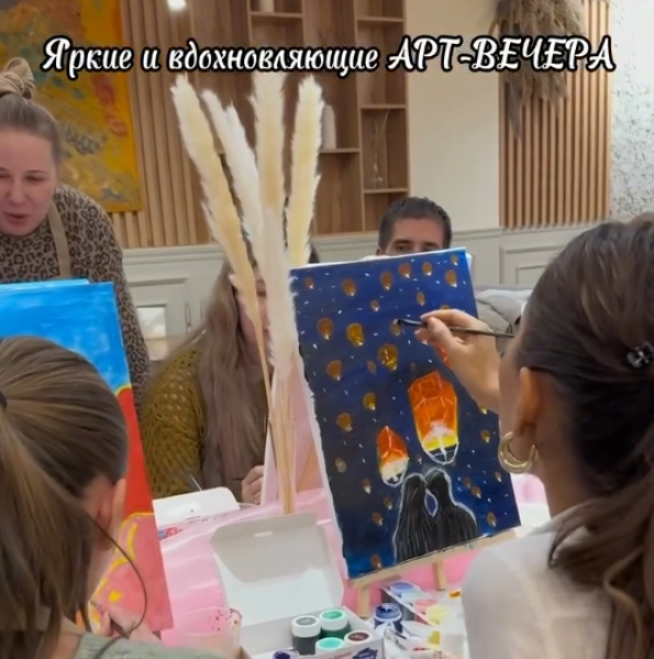 Арт-вечер в кофейне «Bellagio» | Бишкек 04.09.2025