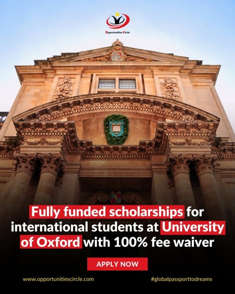 Программа стипендий Weidenfeld-Hoffmann Scholarships 2026 в Великобритании