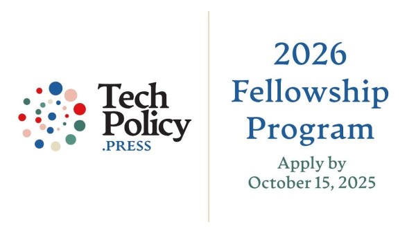 Программа Tech Policy Press 2025