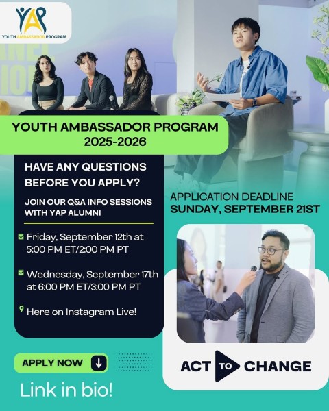Программа Youth Ambassadors Program 2025-2026 