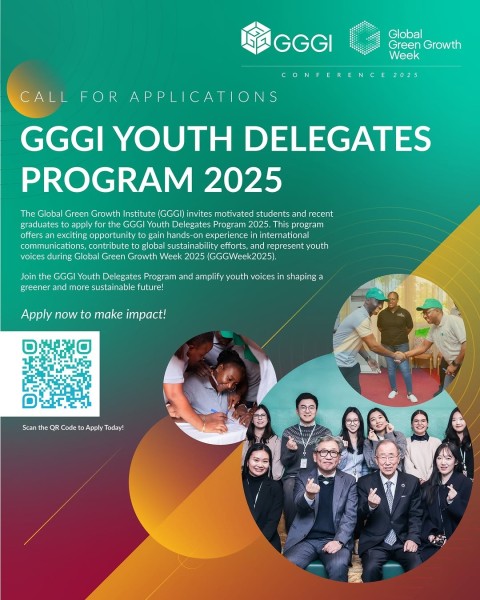 Программа GGGI Youth Delegates Program 2025