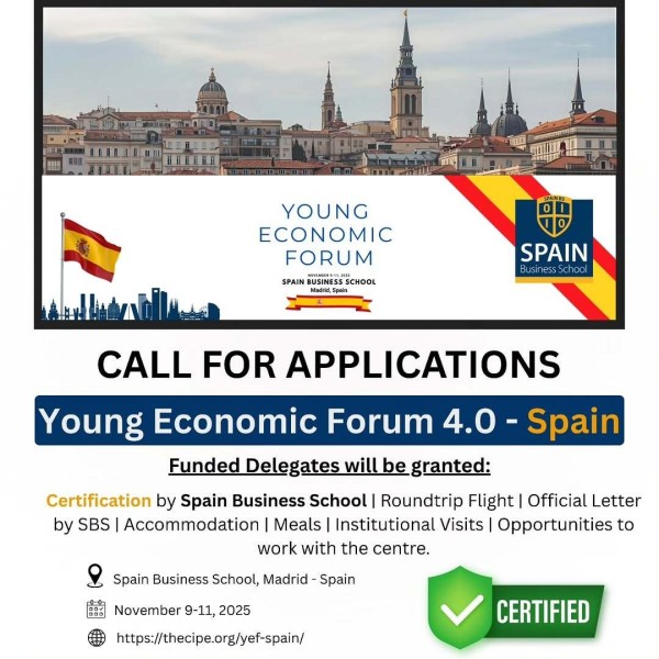 Программа Spain Business School Young Economic Forum 2025