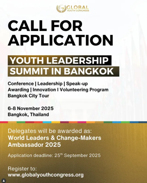 Программа Global Youth Congress 2025 в Тайланде