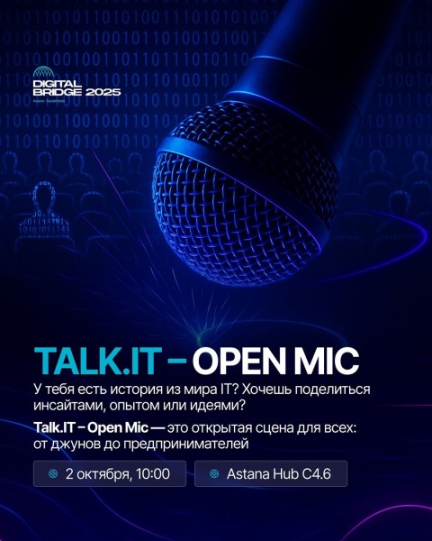Talk.IT – Open Mic