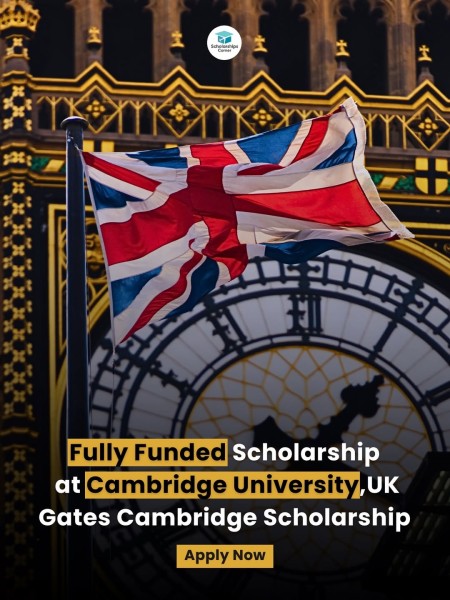 Программа стипендий Gates Cambridge Scholarship 2026-27 в Великобритании