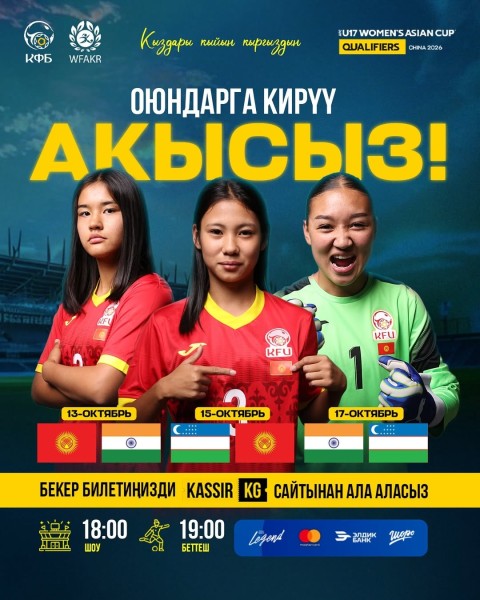 Матчи женской футбольной команды U-17
