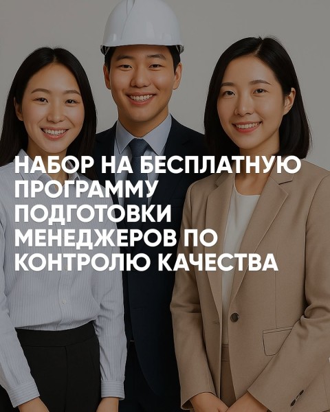 Набор слушателей на курс подготовки менеджеров по качеству