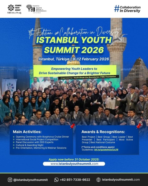 Стамбульский молодежный саммит "Сотрудничество в многообразии 2026"| ⁠The Istanbul Youth Summit 2026