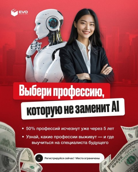 Встреча: «Выбери профессию, которую не заменит AI»