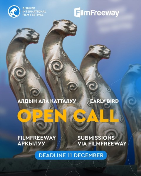 Приём заявок на IV Бишкекский международный кинофестиваль