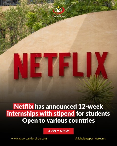 Программа стажировок Netflix 2026