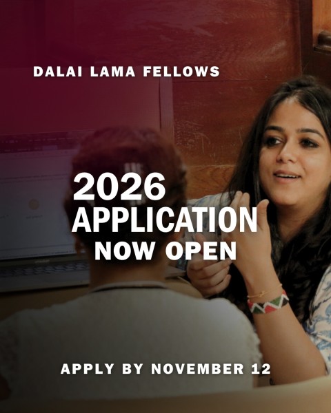 Участие в программе стипендий Далай-ламы 2026 года | The 2026 Dalai Lama Fellows application