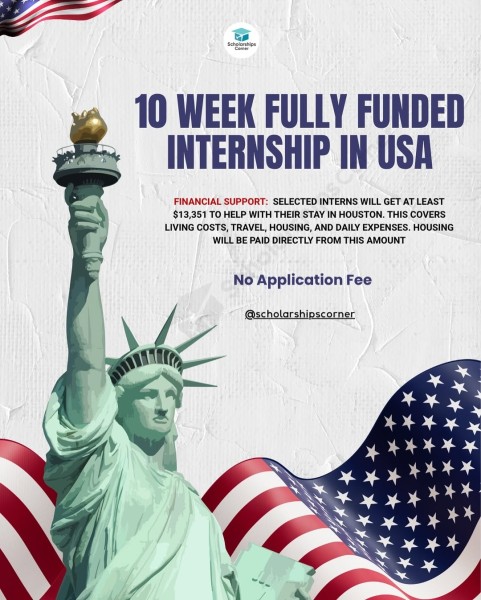 10 недель летней стажировки с полным финансированием в США