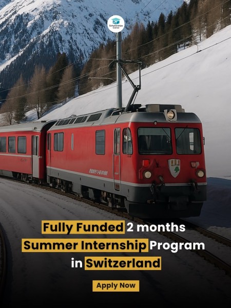 Полностью финансируемая 2-месячная летняя программа стажировки в Швейцарии
