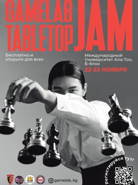 GameLab Tabletop Jam 2025 в Бишкеке!