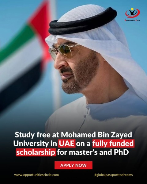 Программа стипендий MBZUAI 2026 в ОАЭ