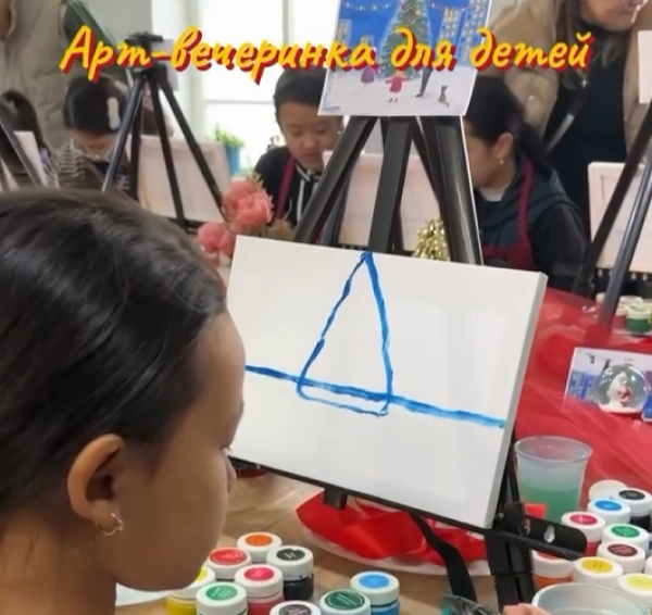 Детский мастер-класс по рисованию┃Бишкек 23.11.2025