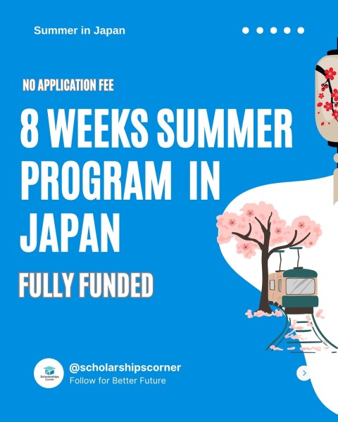 8-недельная летняя программа с полным финансированием в Японии