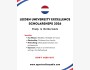 Программа стипендий Leiden University Excellence Scholarships 2026 в Нидерландах