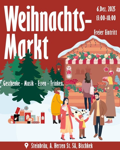 Рождественский базар в ресторане Steinbräu