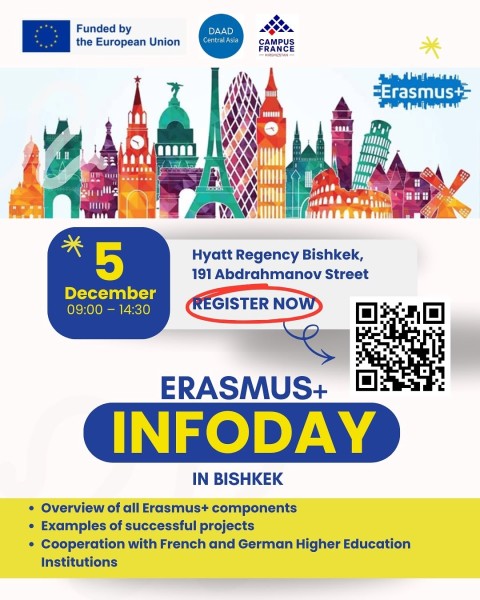 Информационный день Erasmus+┃Бишкек
