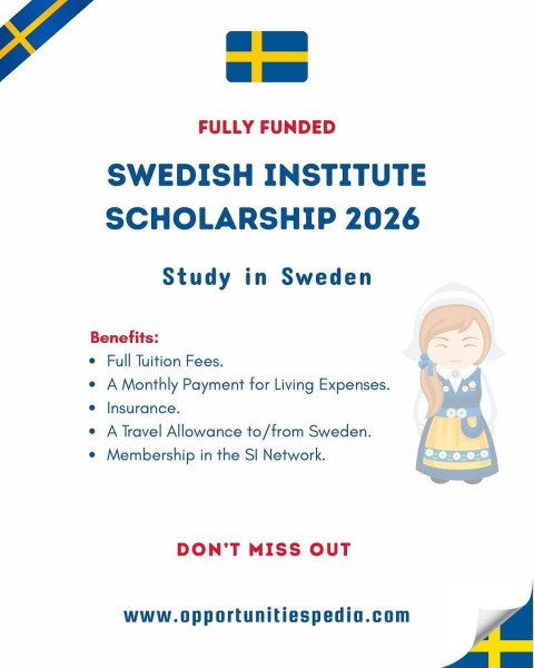 Программа стипендий Swedish Institute Scholarships 2026 в Швеции