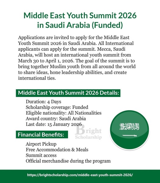 Программа Middle East Youth Summit 2026 в Саудовской Аравии