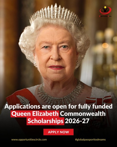 Программа стипендий Queen Elizabeth Commonwealth Scholarships for 2026-27 в Великобритании
