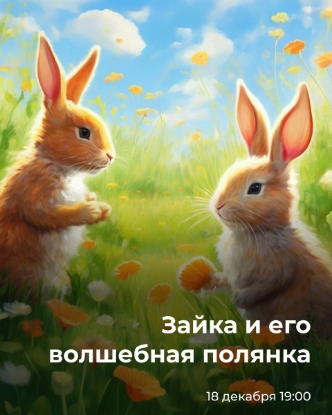 Детская программа в Барашке | Зайка и его волшебная полянка| 18.12.2025