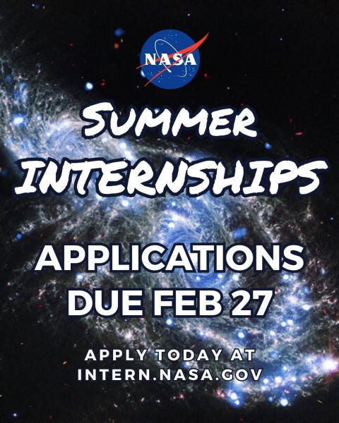 Программа стажировок NASA Summer Internship 2026 в США