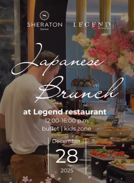Японский бранч в ресторане Legend